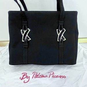 (New) Paloma Picasso Black Handbag